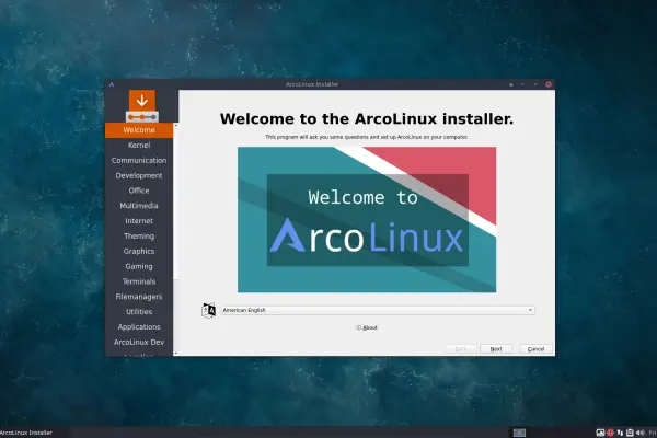 Welcome Screen